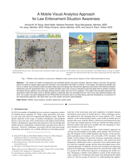 A Mobile Visual Analytics Approach for Law Enforcement Situation Awareness