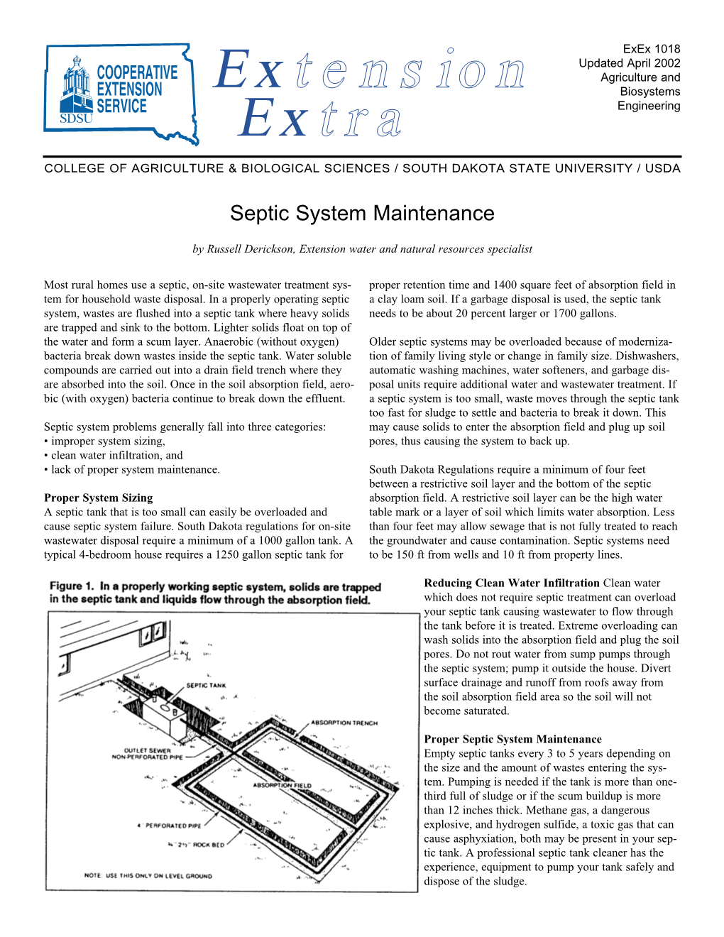 Septic System Maintenance