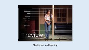 Shot Types and Framing