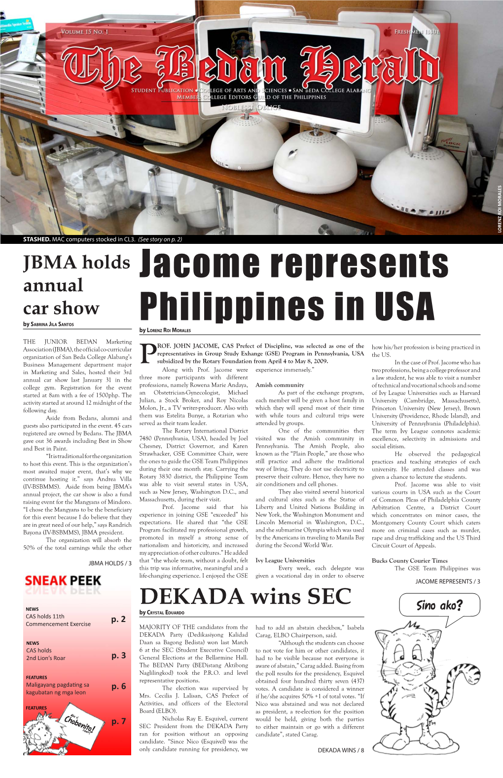 Jacome Represents Philippines In