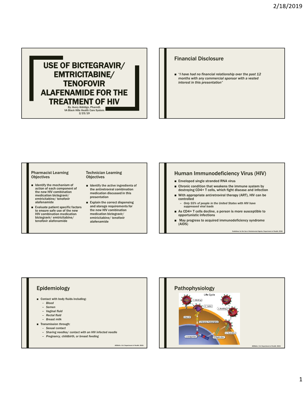 Emtricitabine/ Tenofovir Alafenamide for The