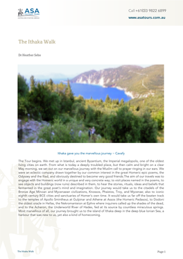 The Ithaka Walk