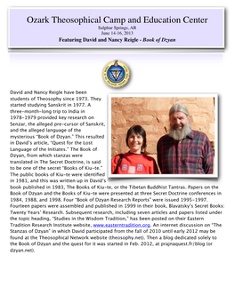 David:Nancy Reigle Ozark Camp Flyer Summer 2013 FINAL 4:16:13