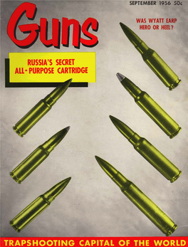 GUNS Magazine September 1956