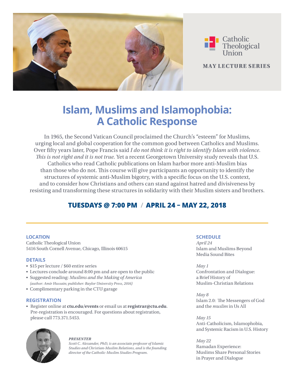 Islam, Muslims and Islamophobia: a Catholic Response