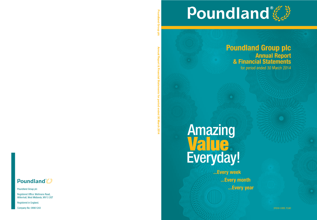 Poundland Group Plc