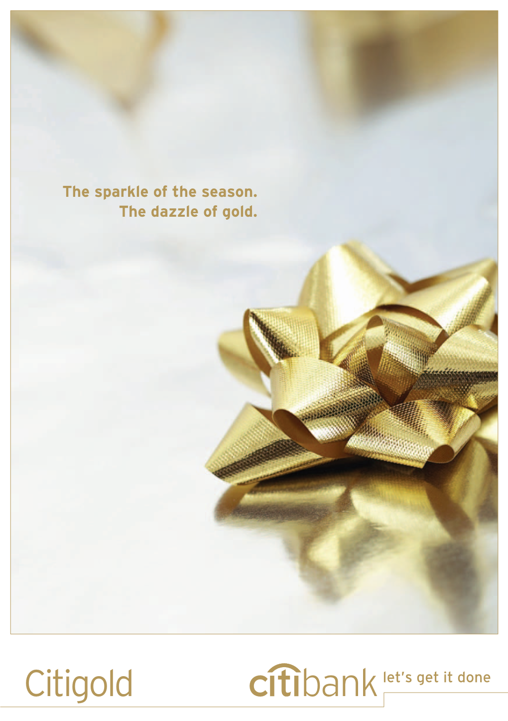 The Sparkle of the Season. the Dazzle of Gold. 2INDULGENCE FEASTS 15