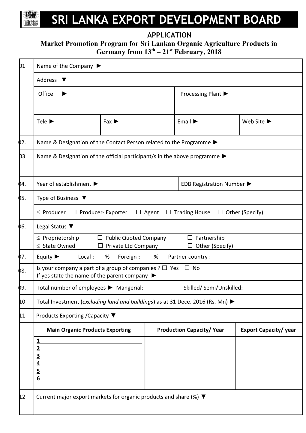 Sri Lanka Export Development Board