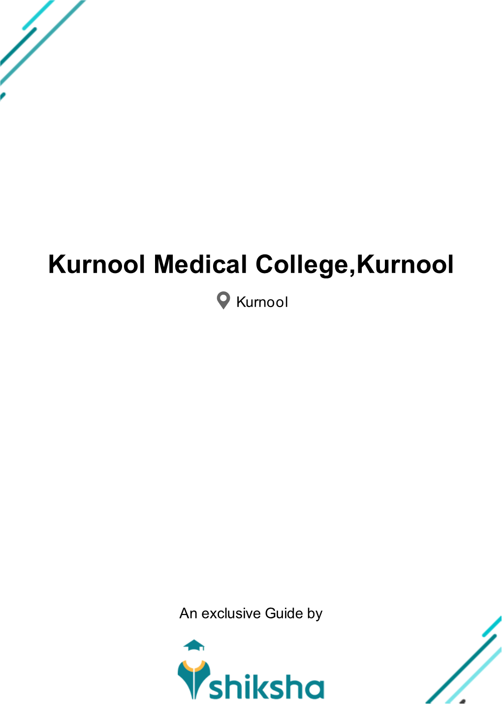 Kurnool Medical College,Kurnool