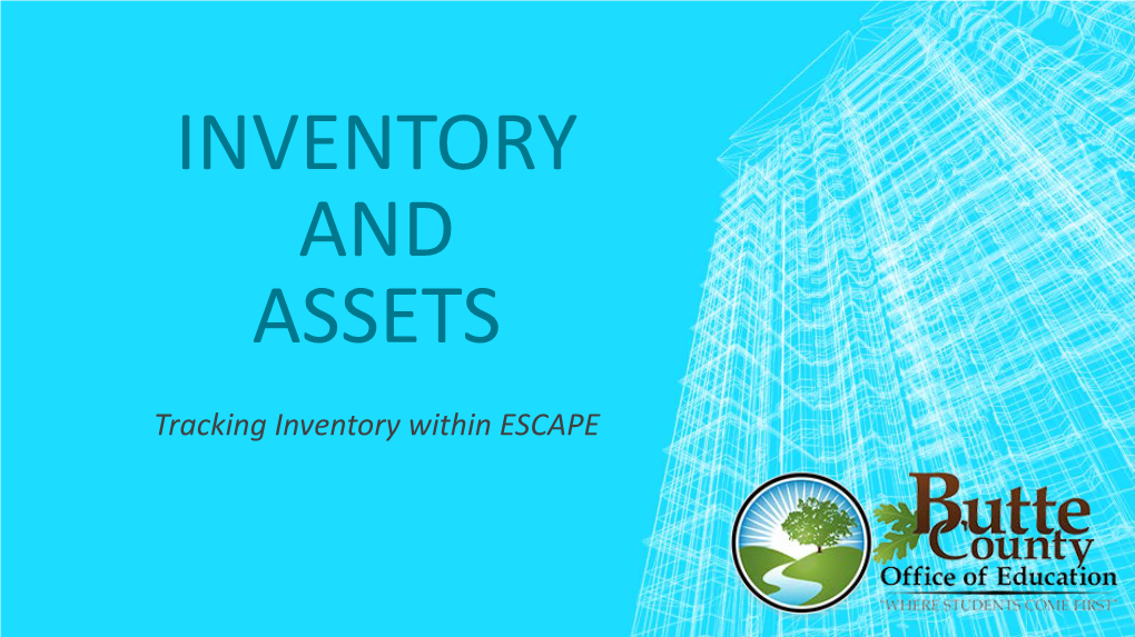 Assets and Inventory