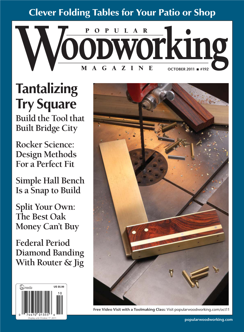 Popular Woodworking Magazine October 2011 #192