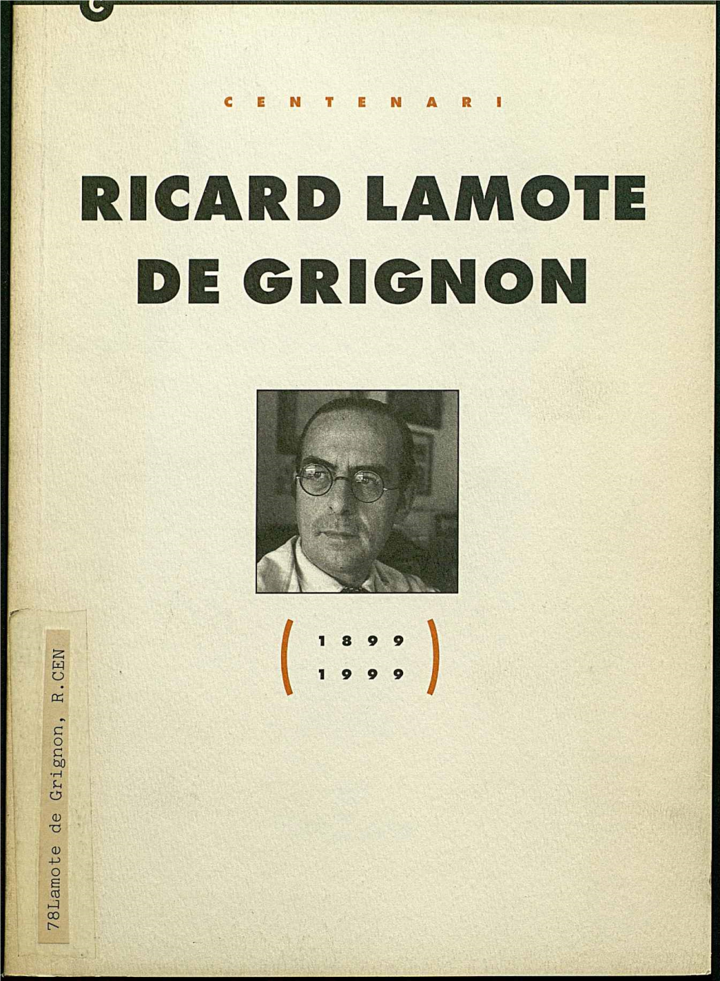 Ricard Lamote De Grignon