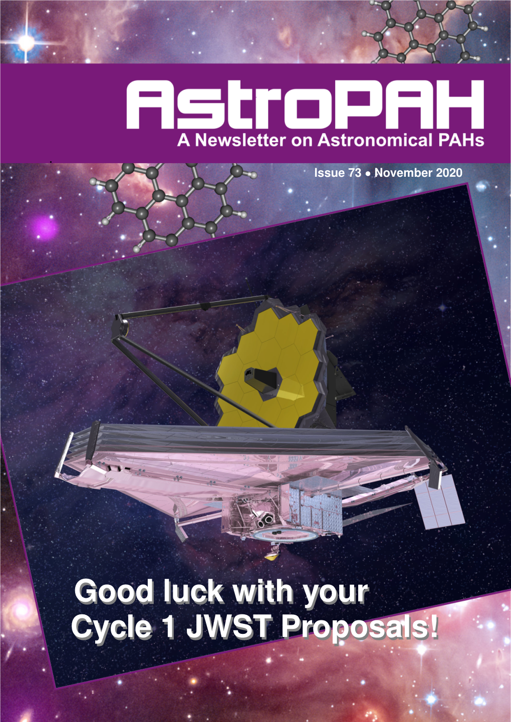 Good Luck with Your Cycle 1 JWST Proposals!