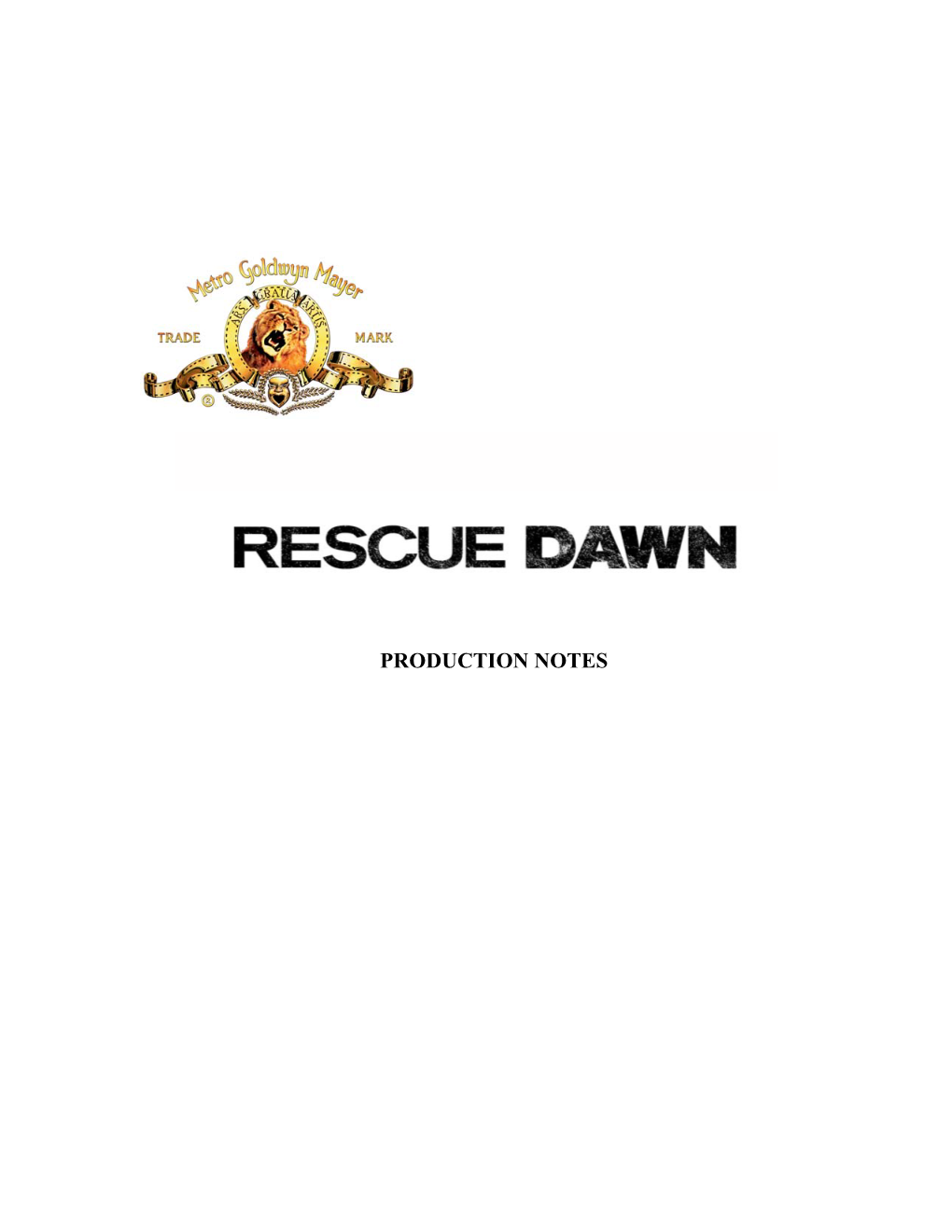 RESCUE DAWN Synopsis