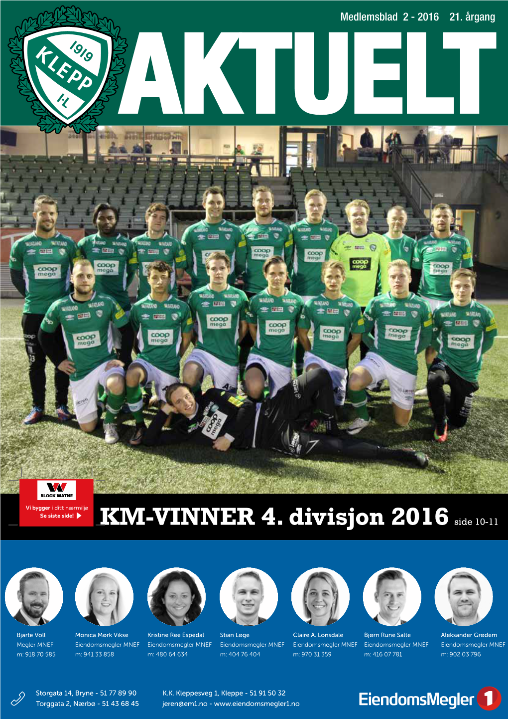 KM-VINNER 4. Divisjon 2016 Side 10-11