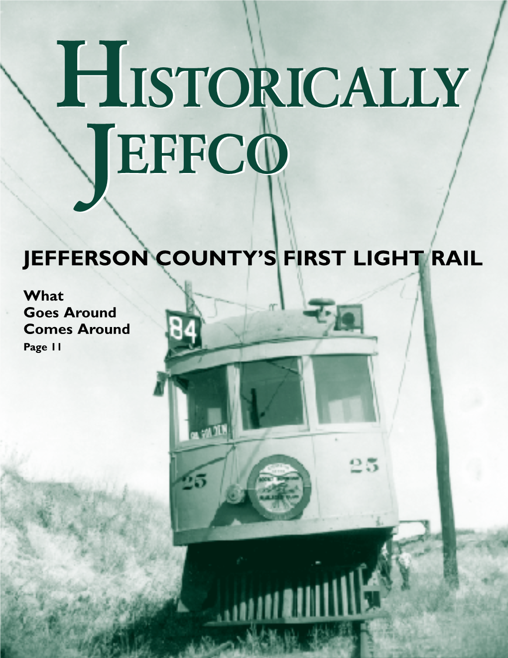 Historically Jeffco Magazine 2001