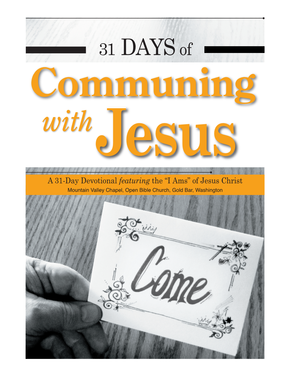 Communingwith Jesus