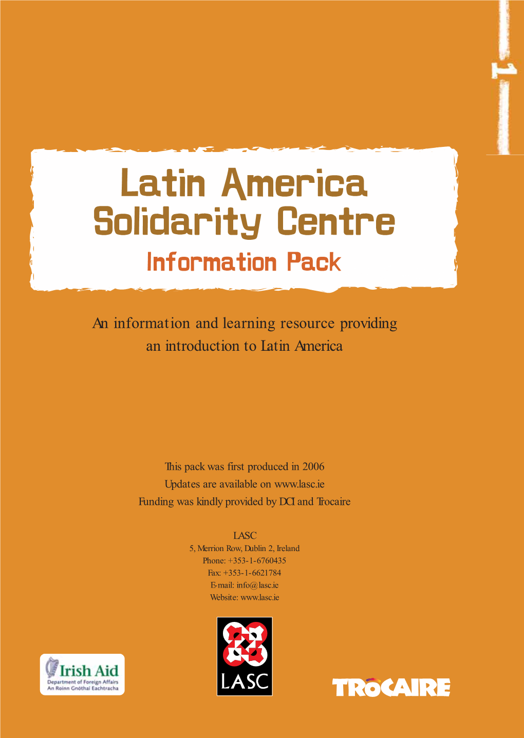 Latin America Solidarity Centre Lnformation Pack