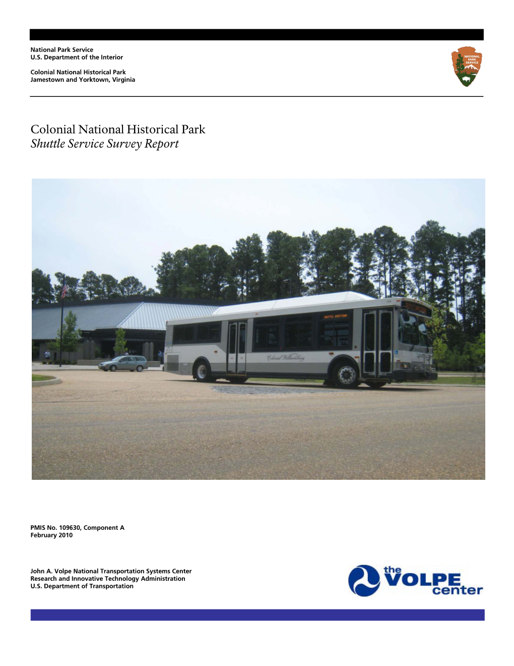 Colonial National Historical Park Shuttle Service Survey Report