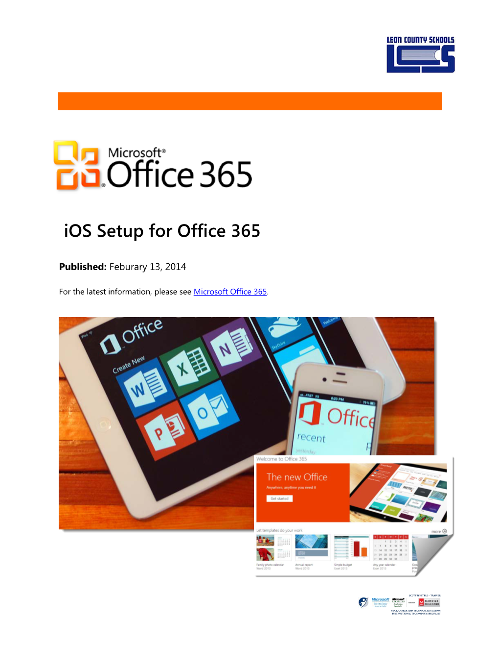 Ios Setup for Office 365