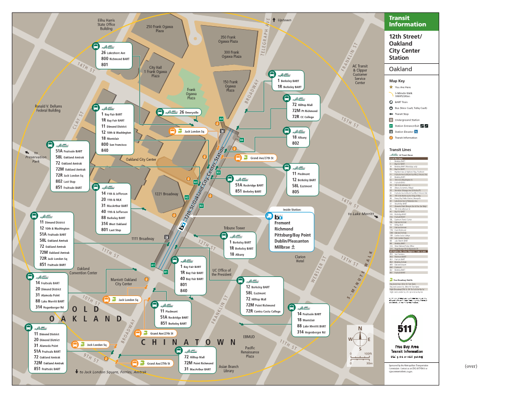 Transit Stops Paradas Del Tránsito 公車站地圖 Cac Tram Xe Cong Cong