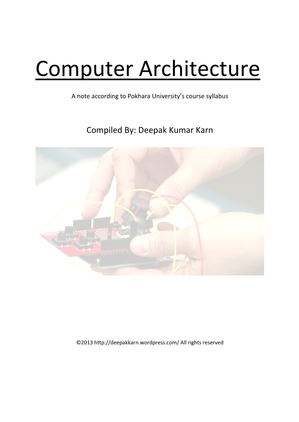 Computer Architecture