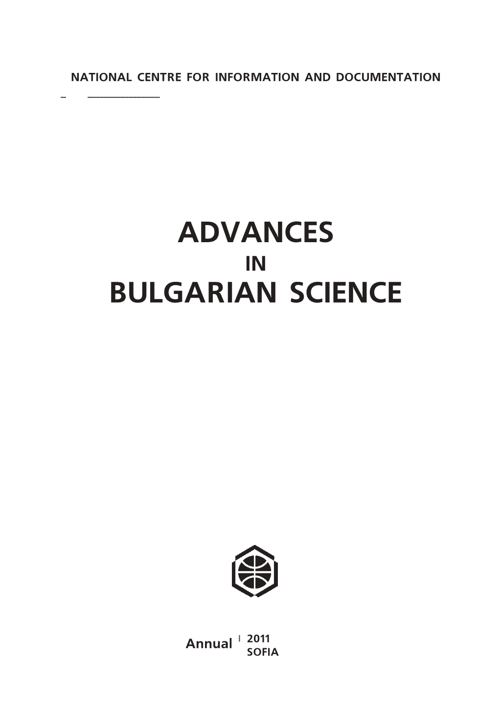 Advances Bulgarian Science