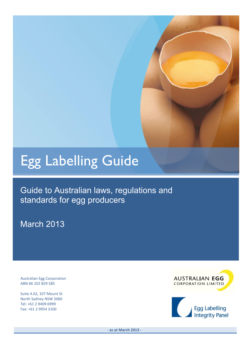 Egg Labelling Guide