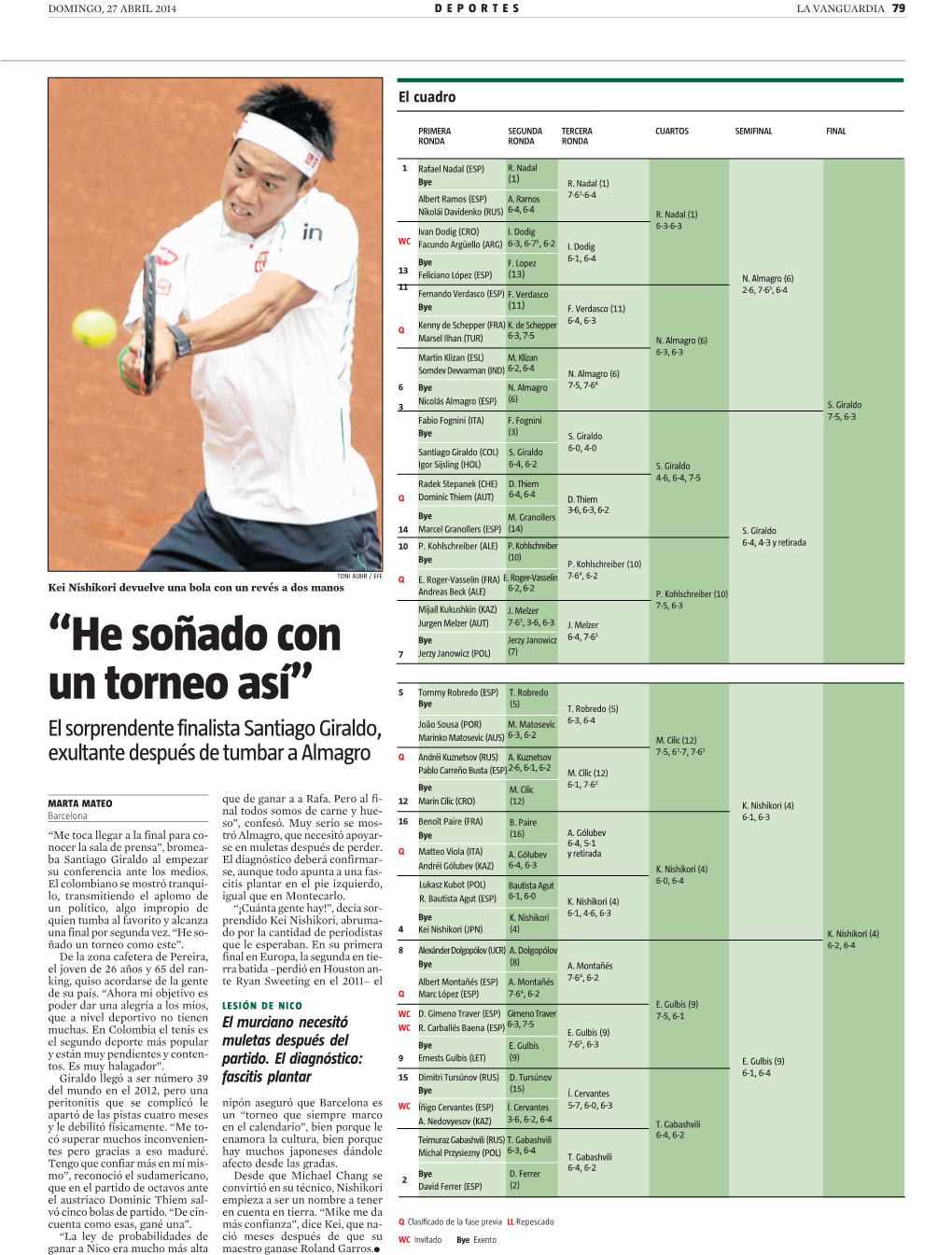 “He Soñado Con Un Torneo Así”