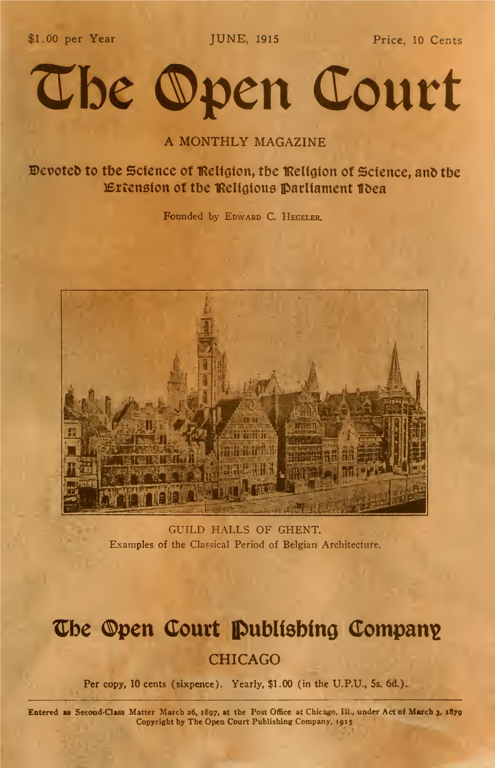 The Protestantism of John Huss (With Portrait)