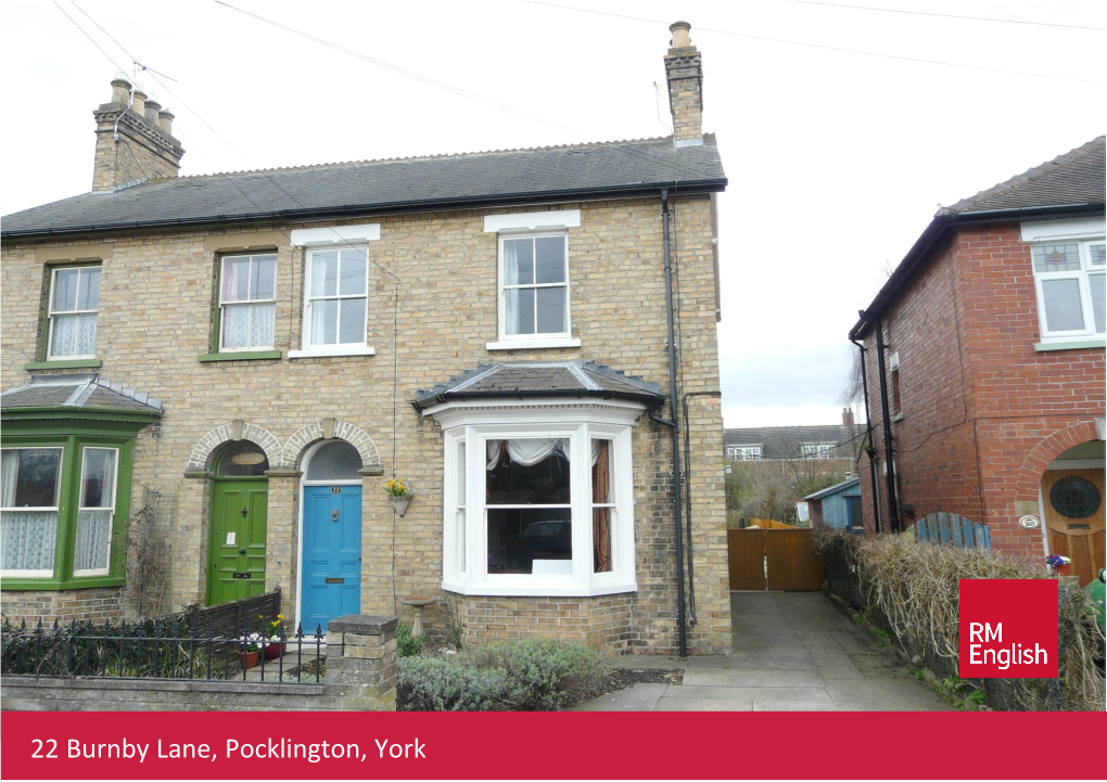 22 Burnby Lane, Pocklington, York, YO42 2QD £305,000