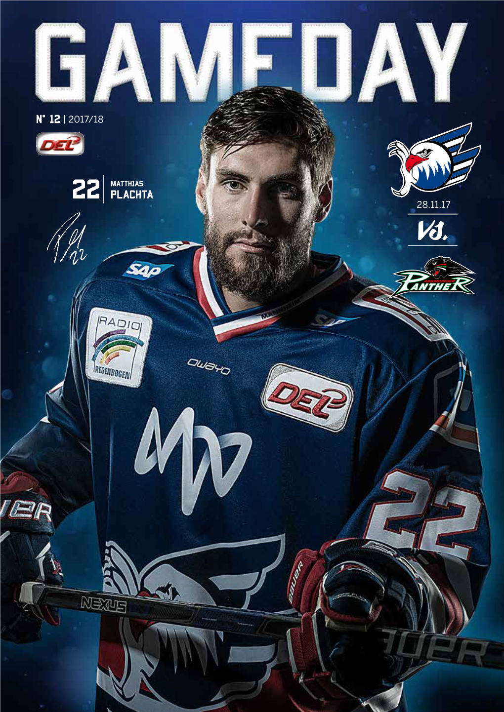 Plachta 28.11.17 ADLER MANNHEIM Das Sagt Adler Mannheim Vs