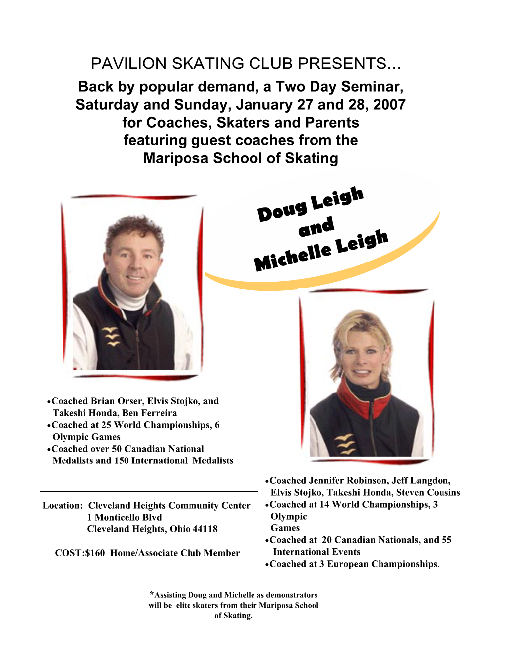 Doug Leigh and Michelle Leigh