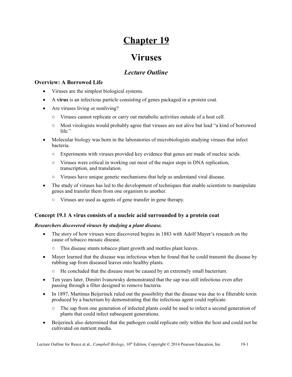 Chapter 18 Microbial Models: the Genetics of Viruses and Bacteria s1