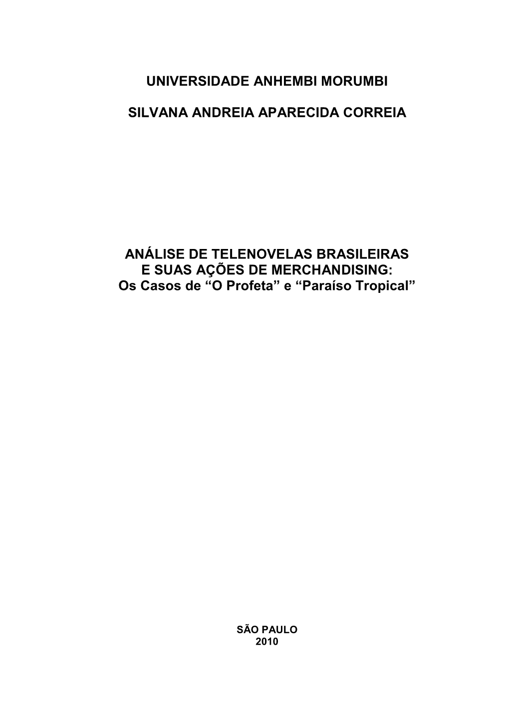 Dissertação Silvana Andreia Aparecida Correia