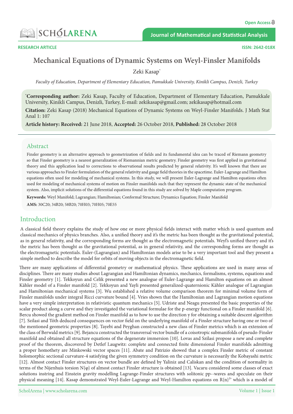 Mechanical Equations of Dynamic Systems on Weyl-Finsler Manifolds