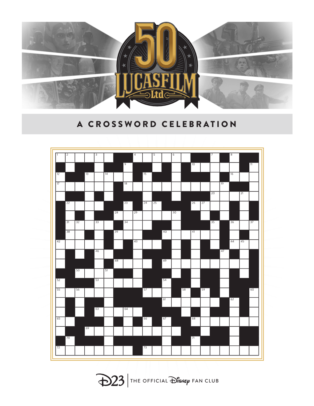 Lucasfilm 50Th Crossword V3.1