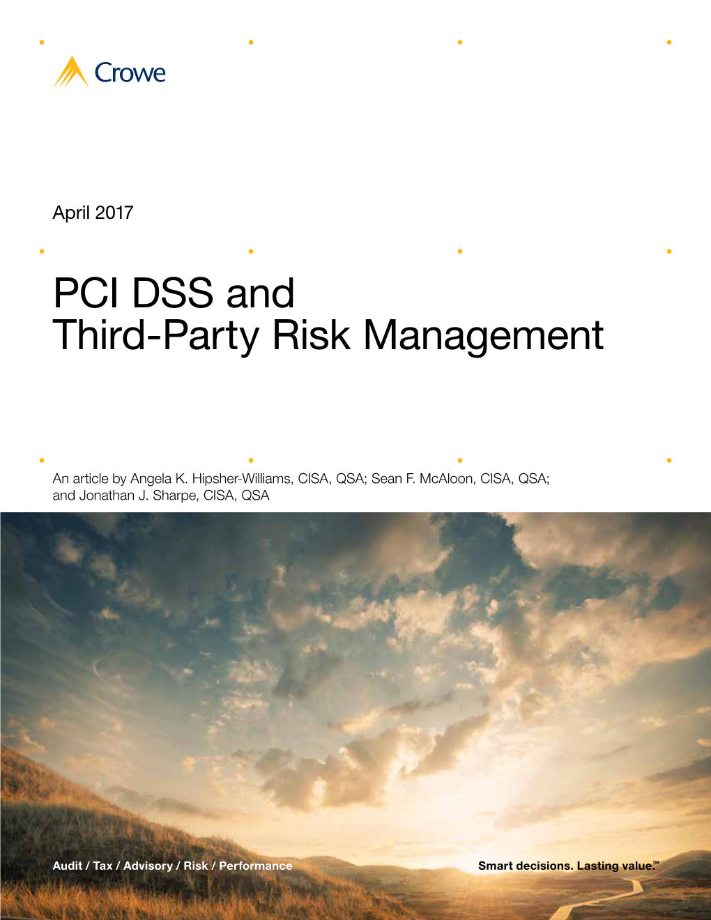 PCI DSS and Third-Party Risk Management