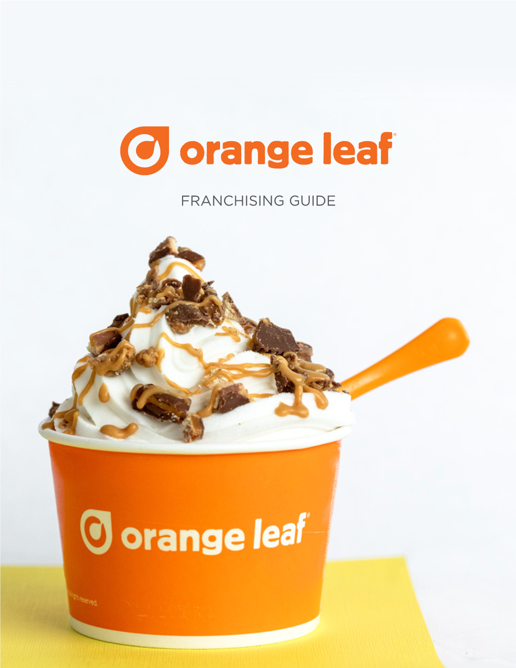 Franchising Guide Welcome to Orange Leaf