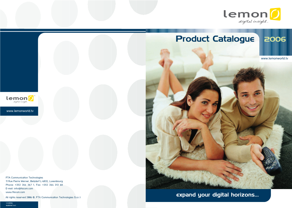 Product Catalogue 2006