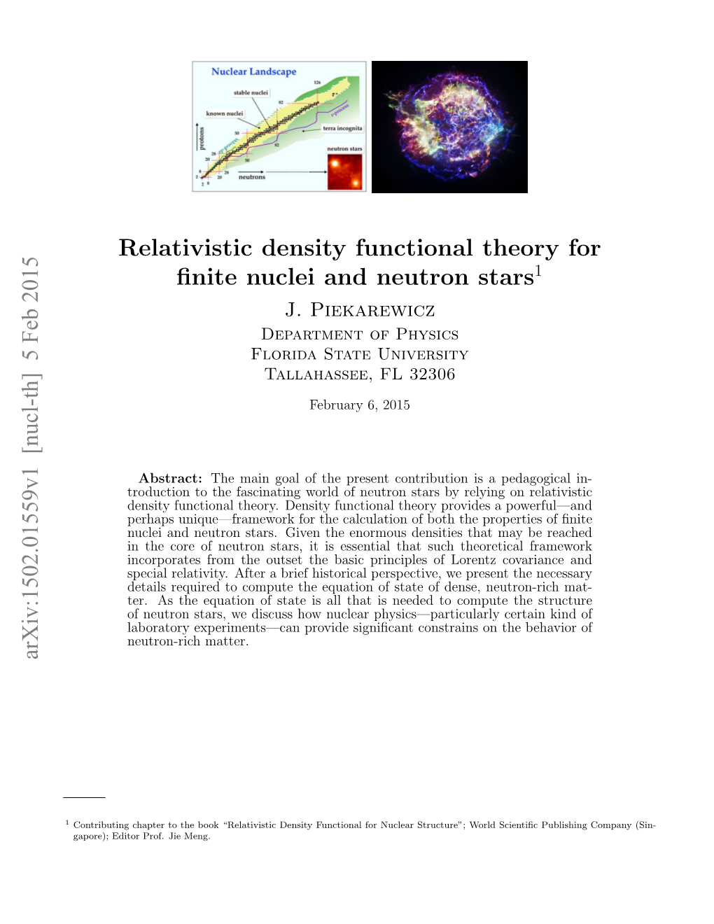 Relativistic Density Functional Theory for Finite Nuclei and Neutron Stars