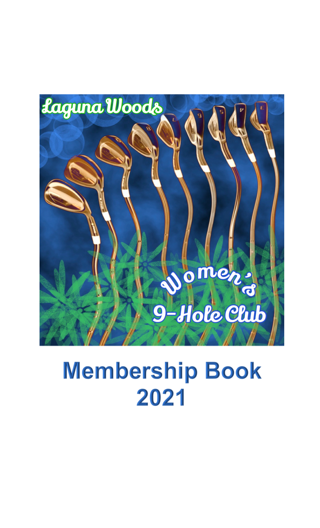 Women's 9-Hole Golf Club 2021 Member Book