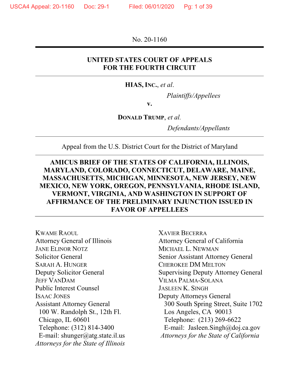 [29-1] Filed Amicus Brief -2020.06.01