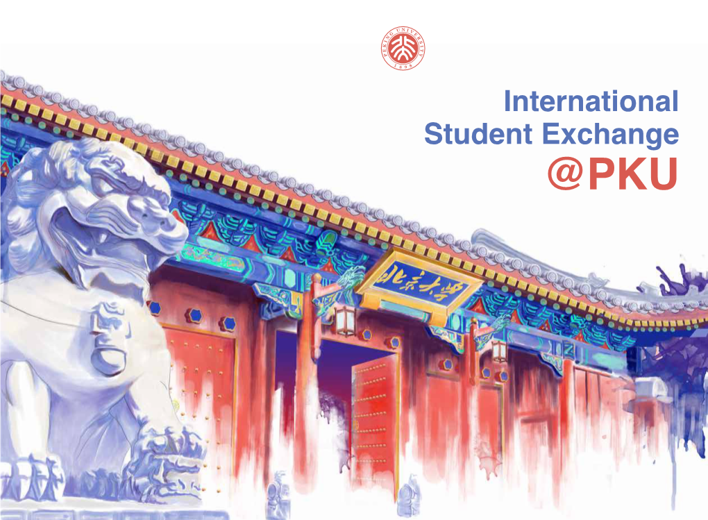 Brochure for International Exchange Students To