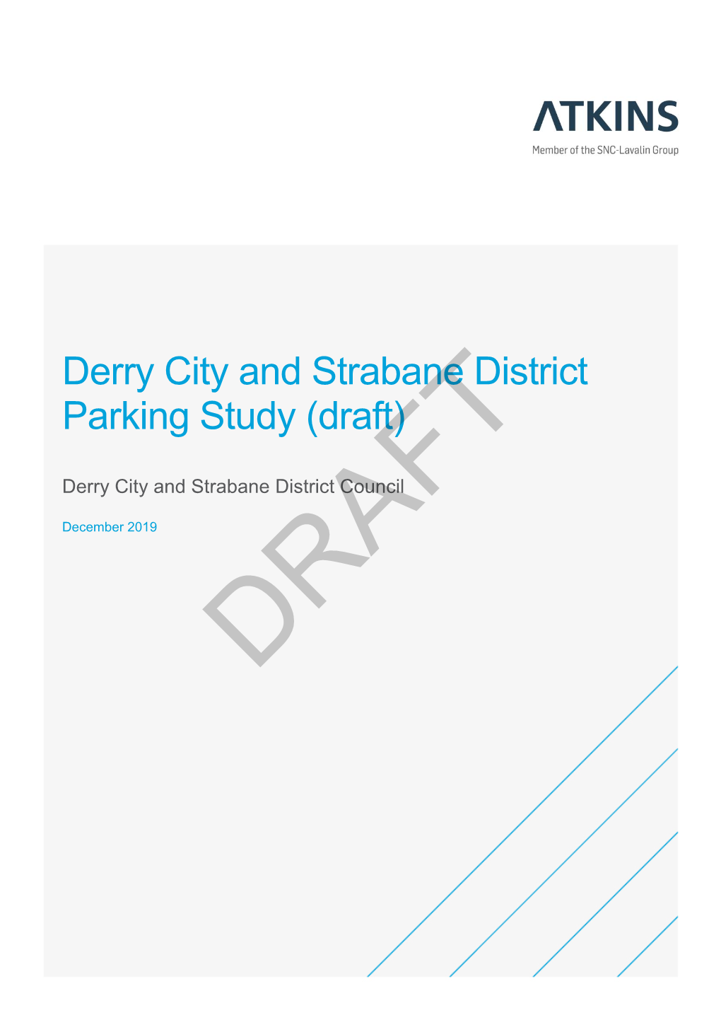 Derry City and Strabane District Parking Study (Draft)