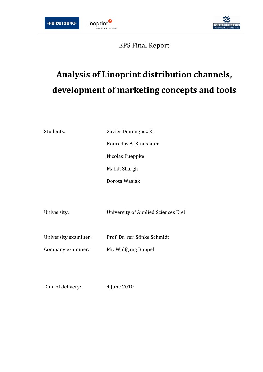 EPS Midterm Report