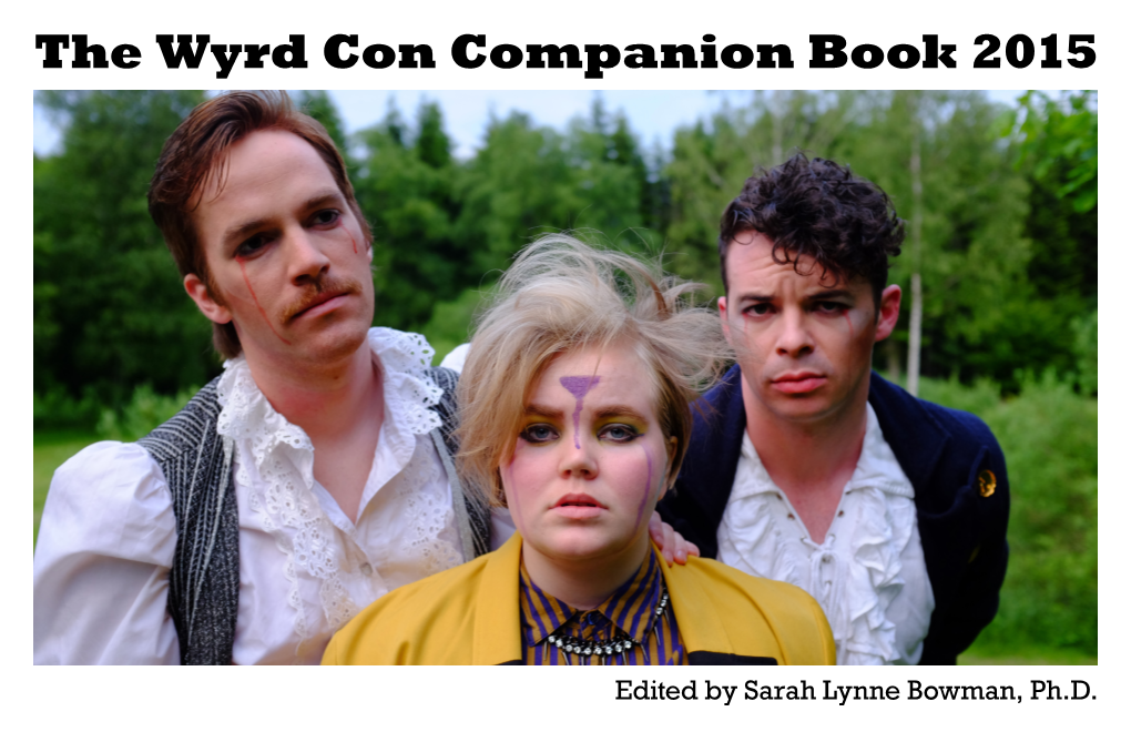 The Wyrd Con Companion Book 2015