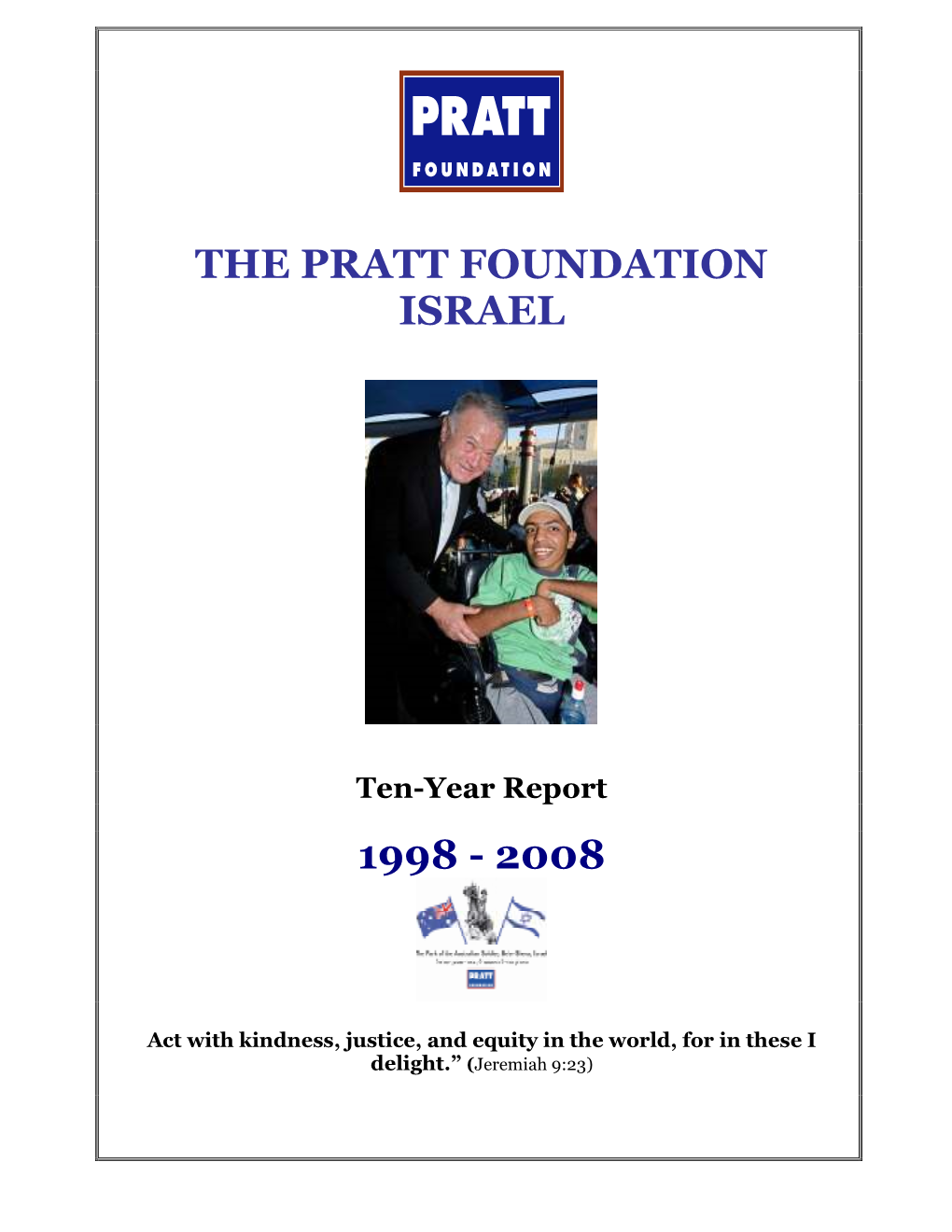 The Pratt Foundation Israel 1998