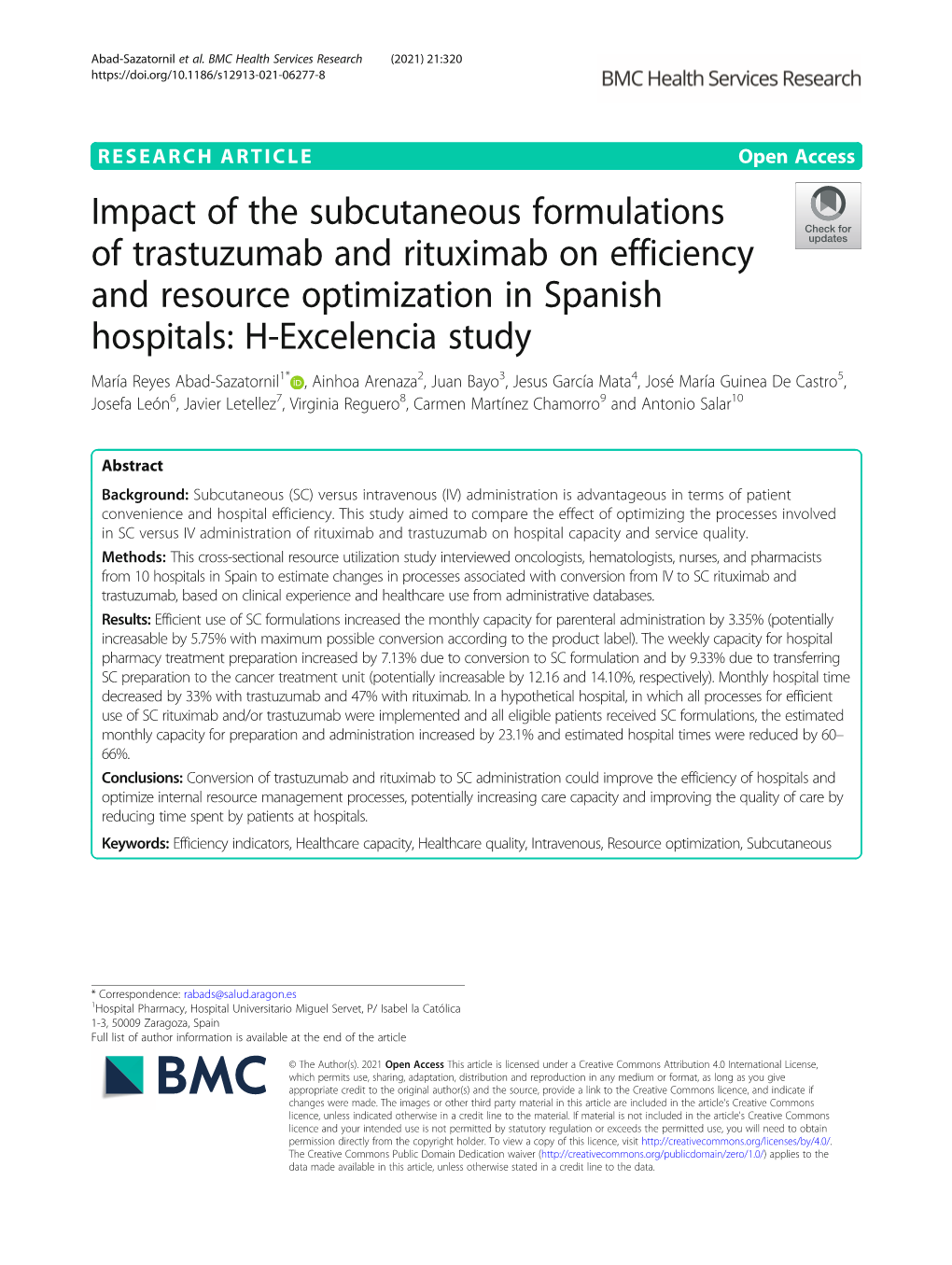 Impact of the Subcutaneous Formulations of Trastuzumab And