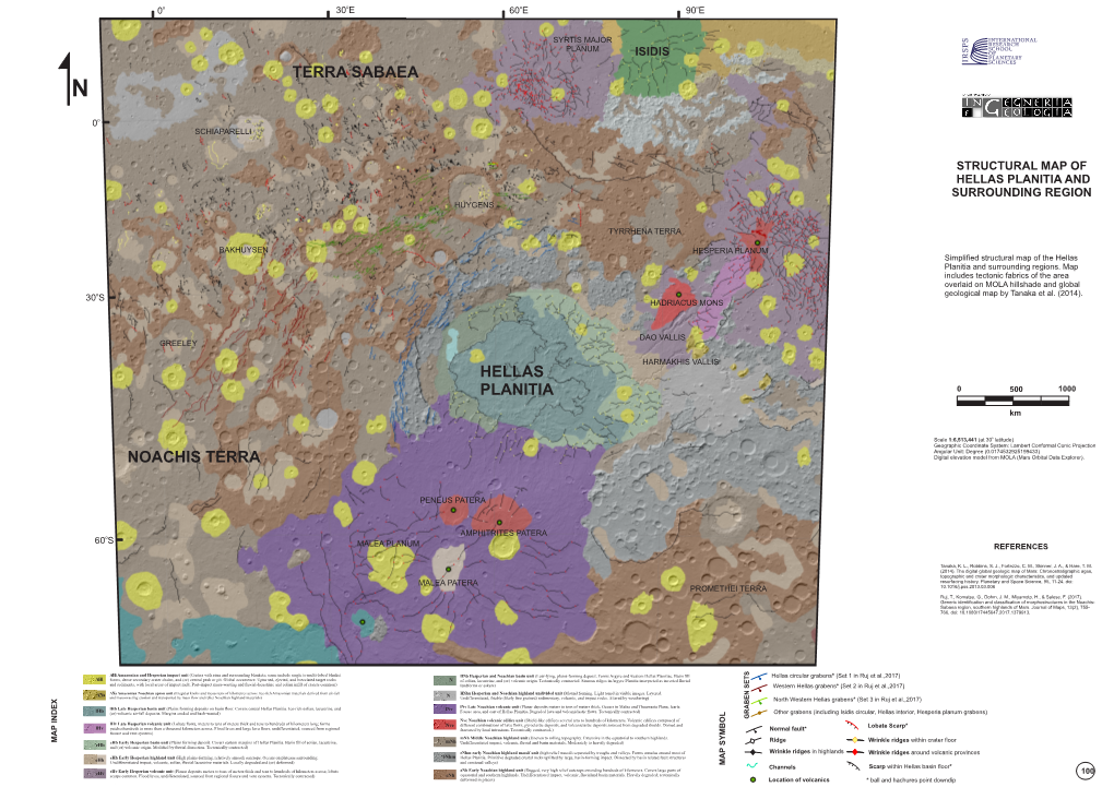 Terra Sabaea Noachis Terra Hellas Planitia